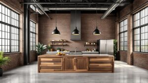 How to master the industrial kitchen aesthetic with minimal effort